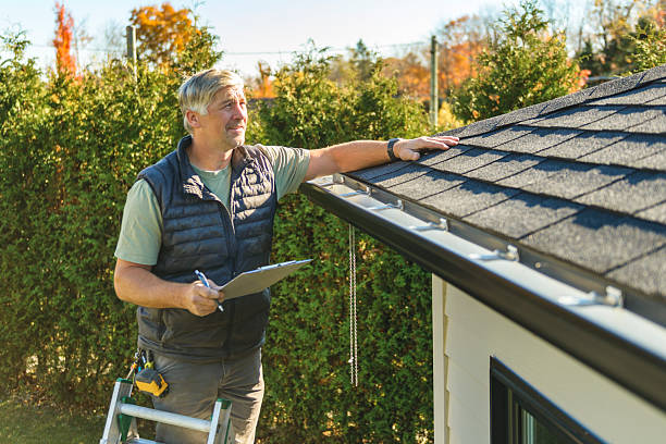 Professional Hail Damage Roof Repair technician working in O Fallon, MO